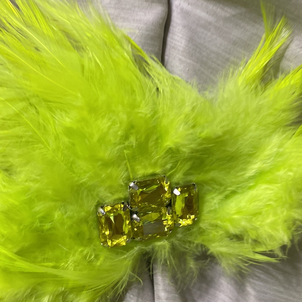 Neon yellow halloween dance outfit by Weissman worn once jazz - Picture 4 of 6